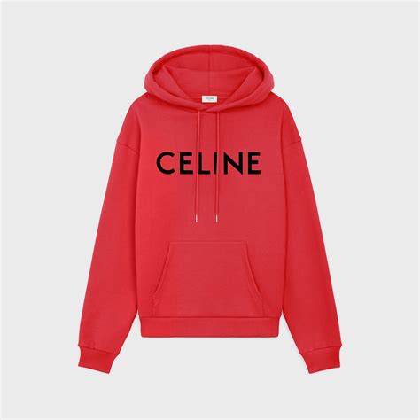 red celine shirt|Celine hoodie price.